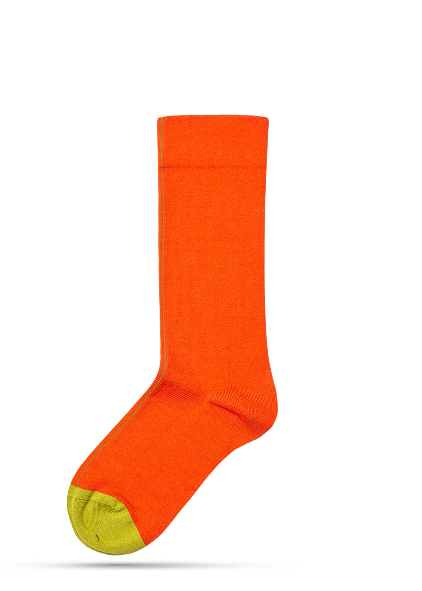 Tangerine Mid-Calf Socks - 157Moments