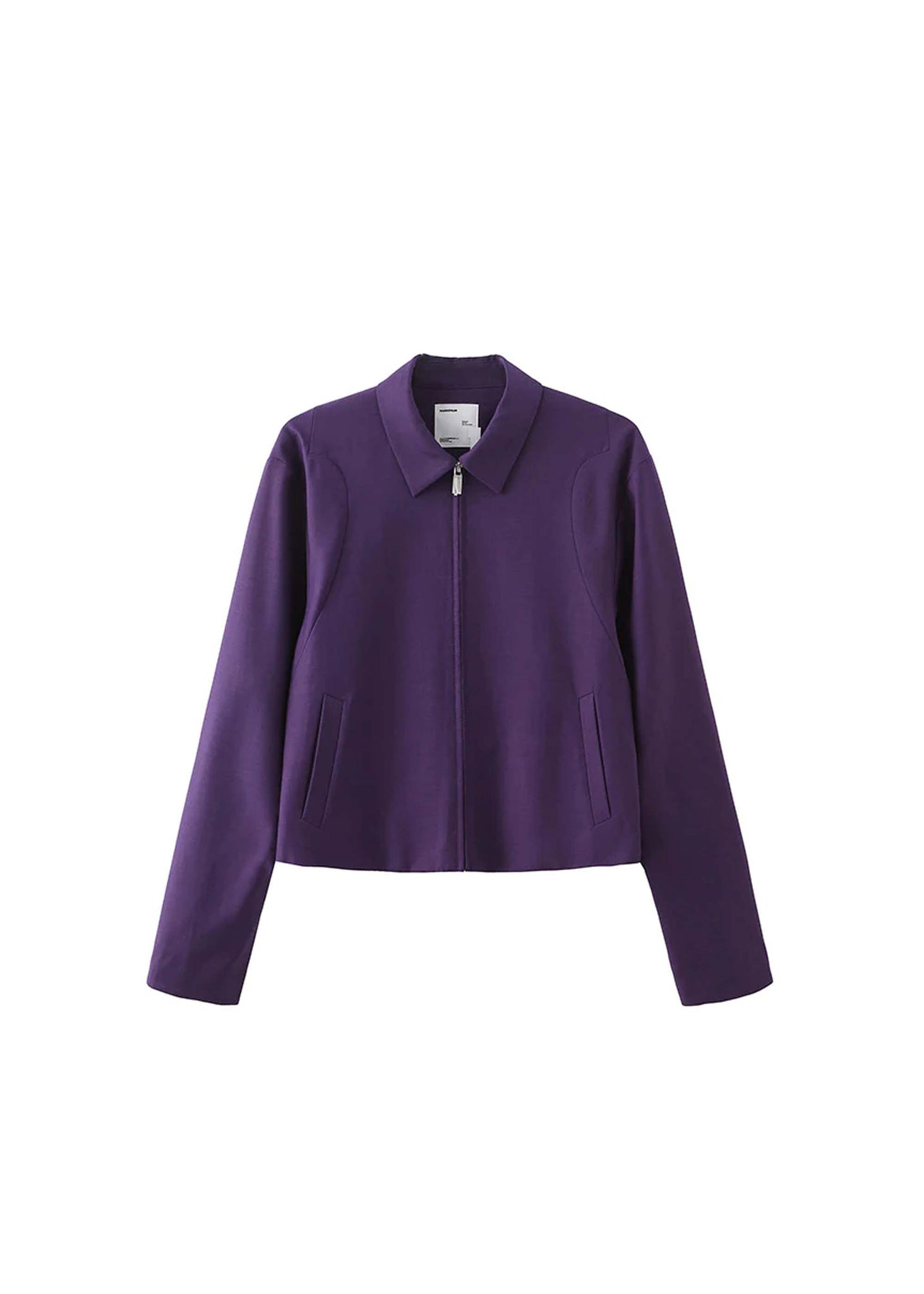 ROARINGWILD: Purple Woolen Standard Jacket - 157Moments