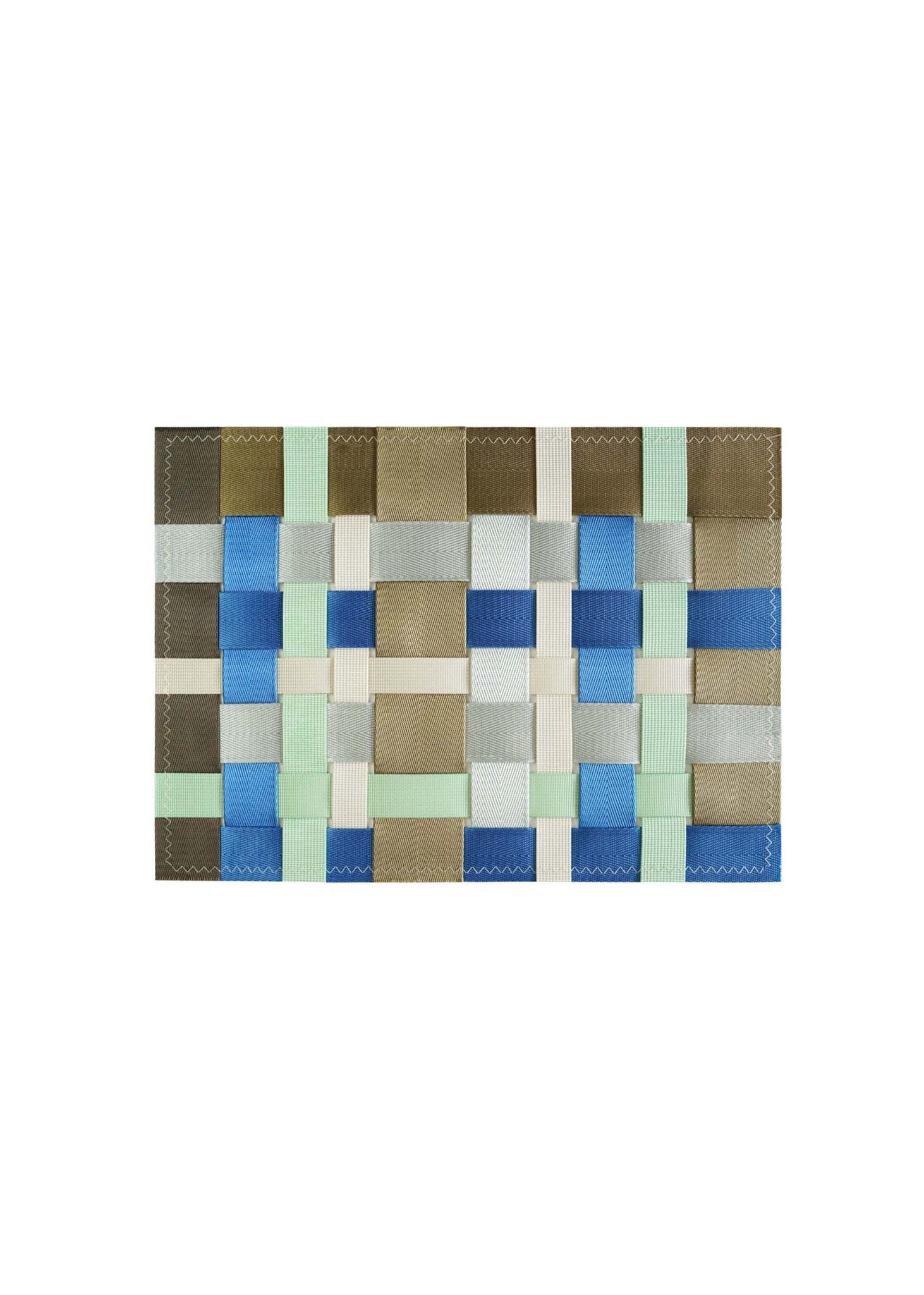 TANCHEN: Mint/Blue Knit Nylon Placemats - 157Moments