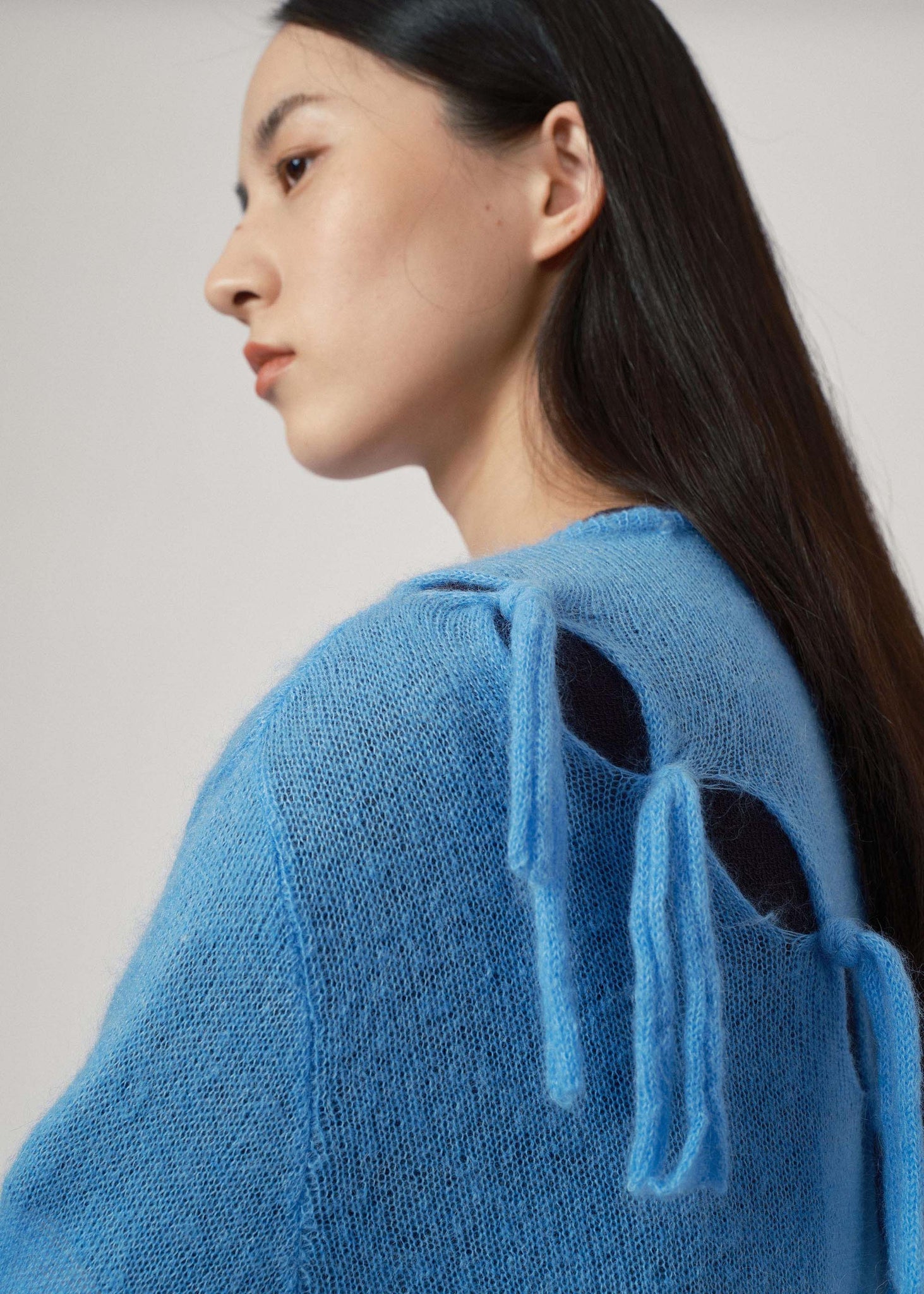 WHM: Blue Tassel Merino Sweater - 157Moments