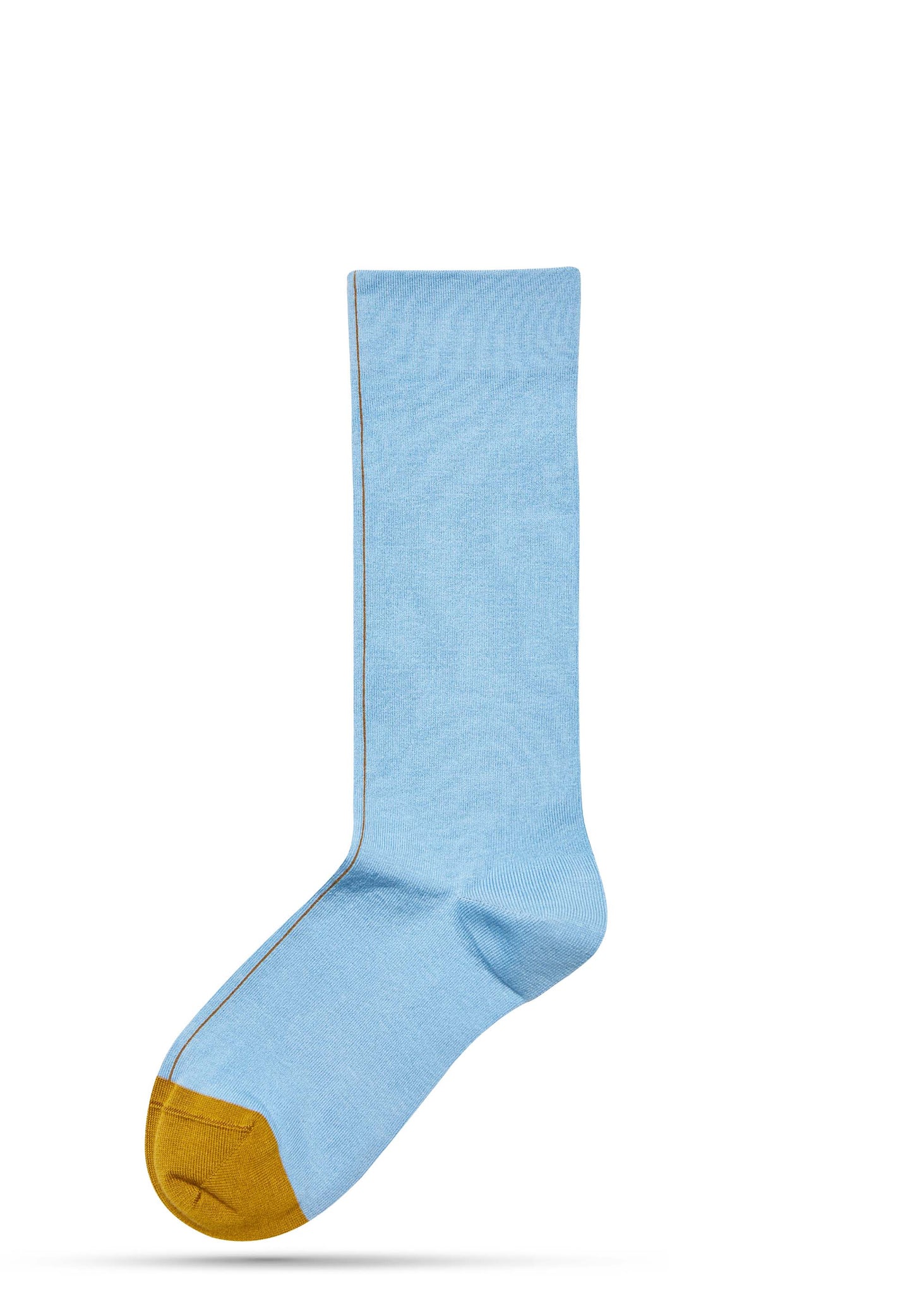 Light Blue Mid-Calf Socks - 157Moments