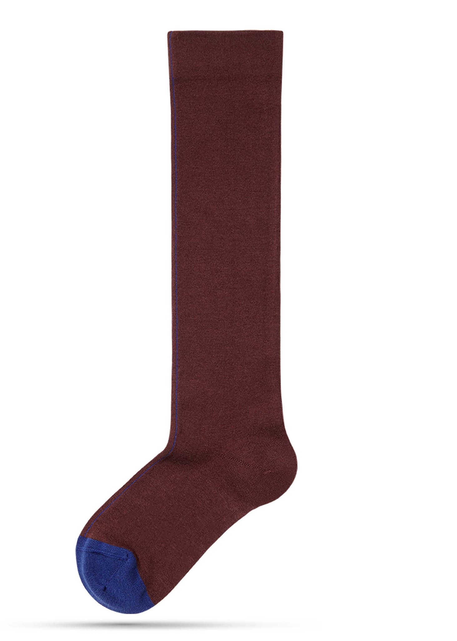 Brown Calf-High Socks - 157Moments